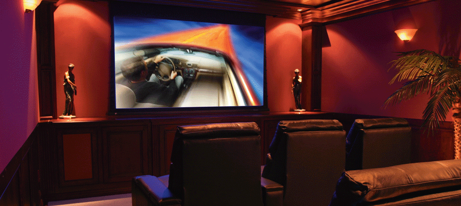 Enjoy a state of the art home theater in your home